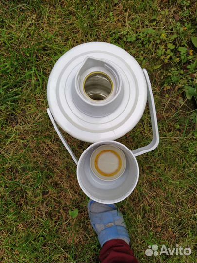 Термос со стеклянной колбой 3 литра