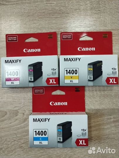 Картриджи Canon Maxify PGI-1400Xl (2021-2022)