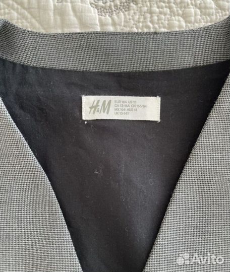 Костюм школьный H&M p.158