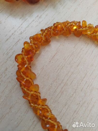 Бусы из янтаря
