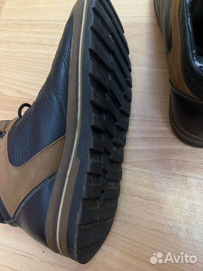 Ботинки зимние мужские 45 размер кожаные
