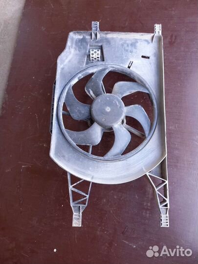 Вентилятор охлаждения. Рено трафик