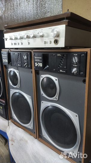 Активные колонки s70 и уп001