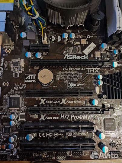 Материнская плата 1155 ASRock H77Pro4