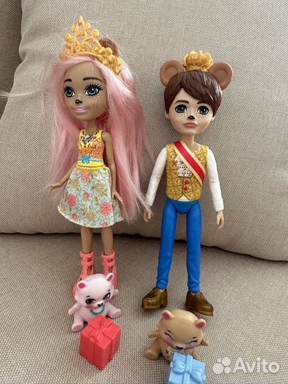 Enchantimals Брейли Миша и Бэннон Миша