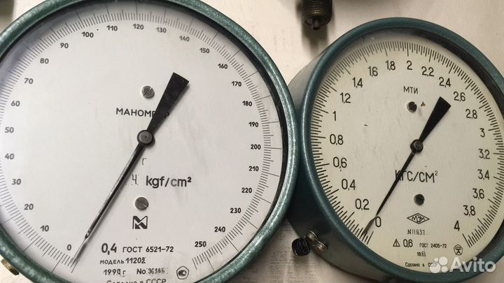 Манометры образцовые мо, мти (11022,11023)