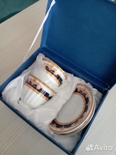 Набор чашек фарфоровый, 2 шт