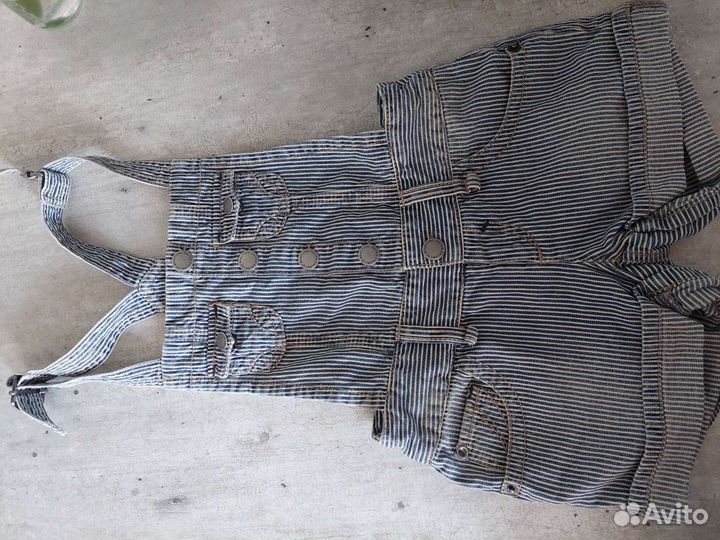 Шорты-Комбинезон benetton на девочку 120см