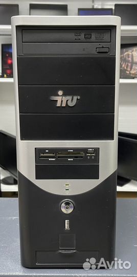 Компьютер IRU core 2 duo/4/1.5TB/radeon 4550