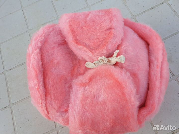 Шапка Мужская Ушанка с Кокардой 56 59 60 Подарок