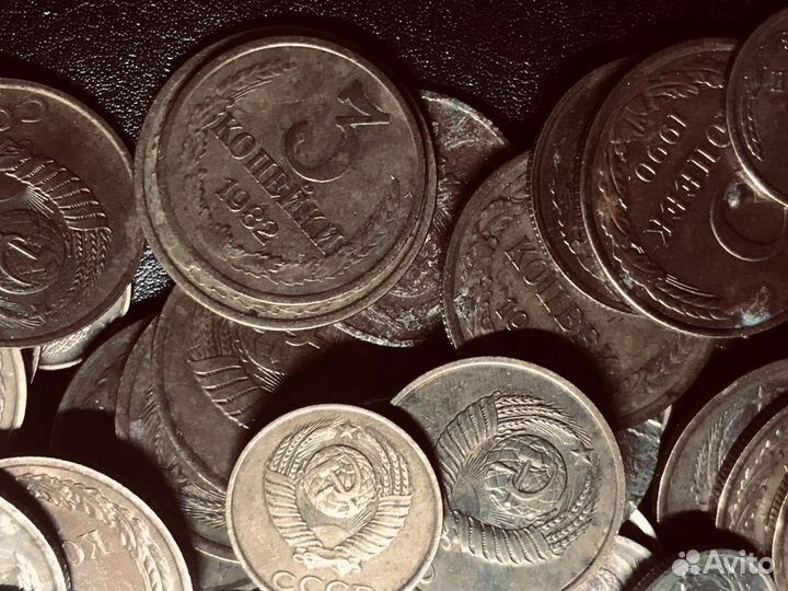 100 монет 1961-93 без повторов