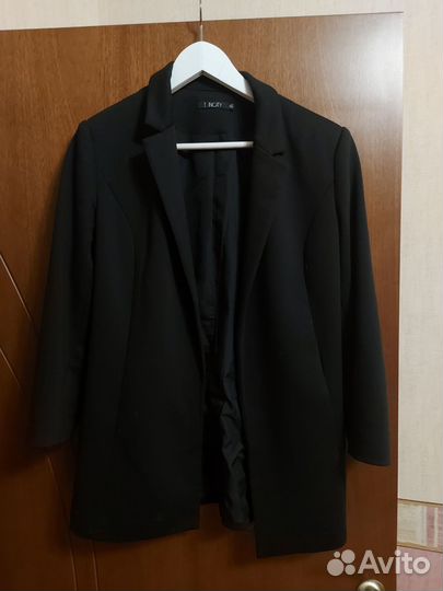 Пиджак чёрный женский incity
