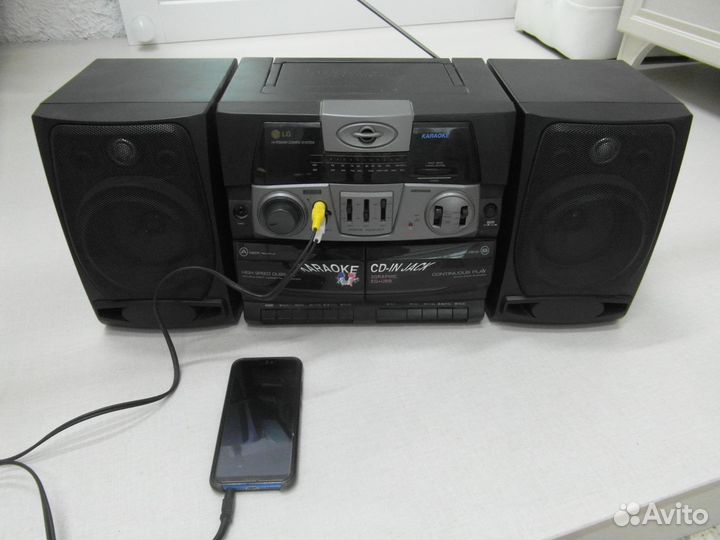 Мини муз.центр. LG 863 AX в отл.,раб.состоянии