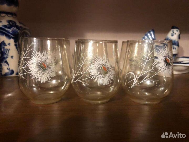 Рюмки эпохи СССР 6 штук