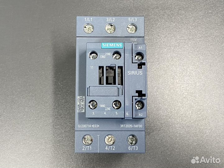 Siemens 3RT2035-1AF00 новый, 6 шт