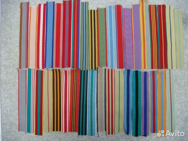 Ленты к орденам и медалям