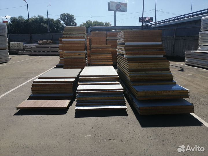 Сэндвич панели ппу PIR бу Неликвид 2ой сорт