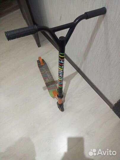 Самокат детский двухколесный бу