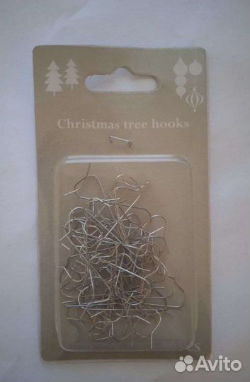 Крючки для елочных украшений