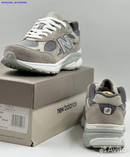 Кроссовки New Balance 990 женские (Арт.47294)