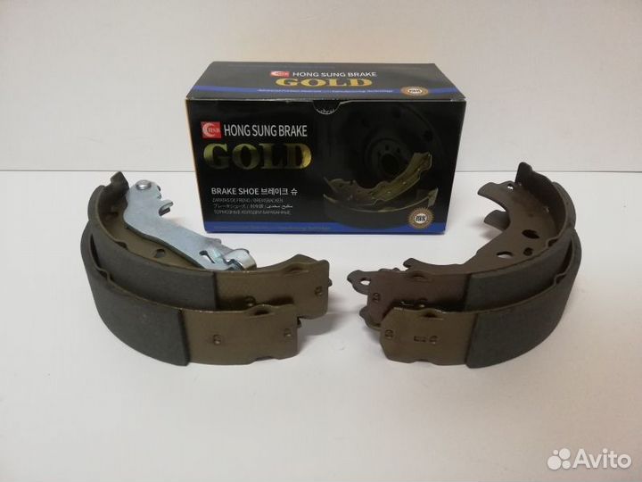 Колодки задние барабанные Daewoo Matiz/ Chery QQ