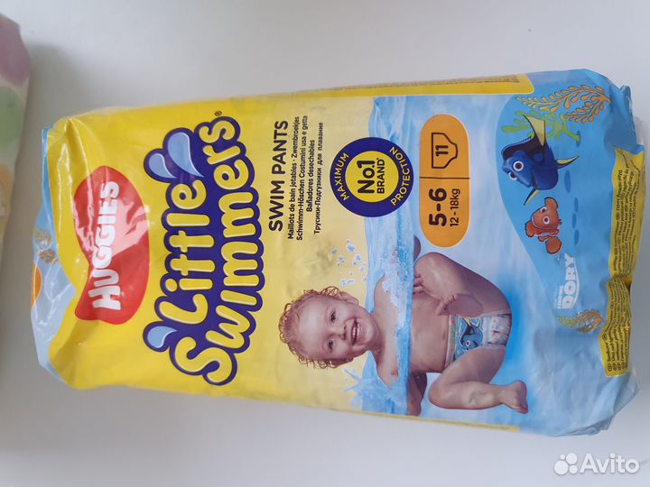 Трусики подгузники и трусики для бассейна