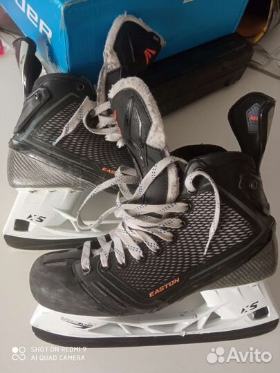 Коньки хоккейные easton mako профессиональные 6D