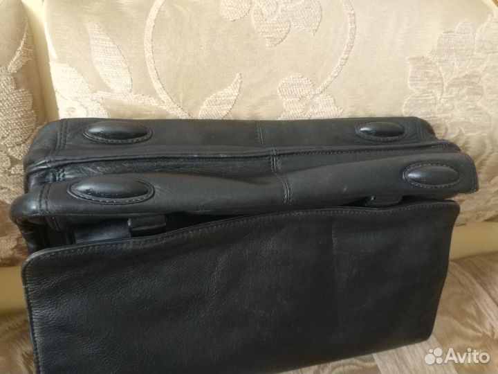 Кожаный портфель Samsonite