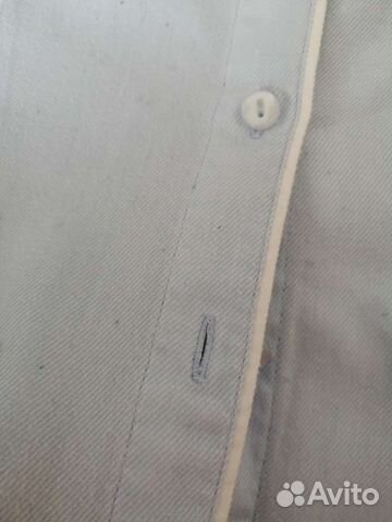 Рубашка голубая школьная