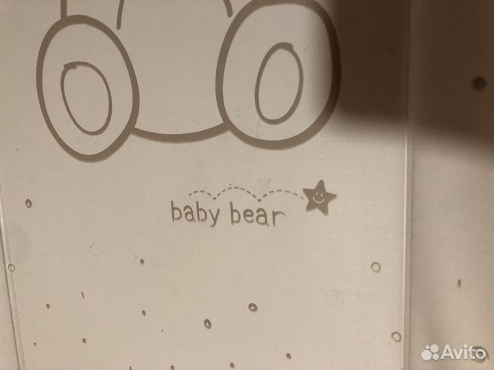 Пеленальный стол с ванночкой cam