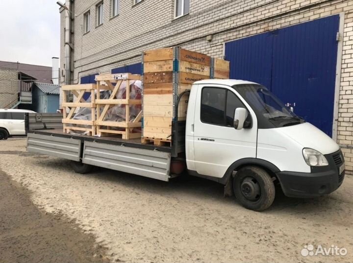 Газель длина 6.20 бортовая открытая Грузоперевозки