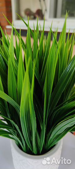 Компоцизия Искуственная трава (осока)