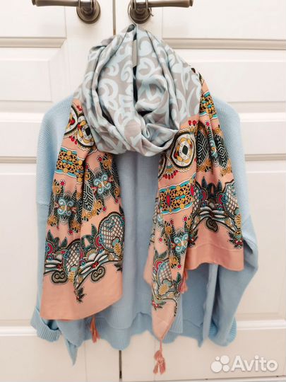 Шарф палантин zara этно