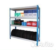 Стеллаж для гаража 2000*1825*600 мм с настилом