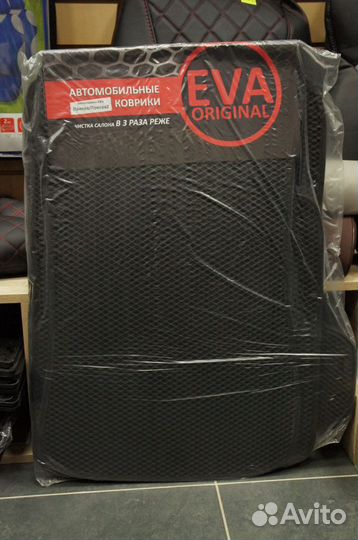 Коврики Ева Эва EVA Приора черный