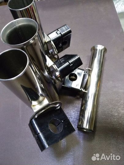 Держатель спиннинга,стакан поворотный нержа