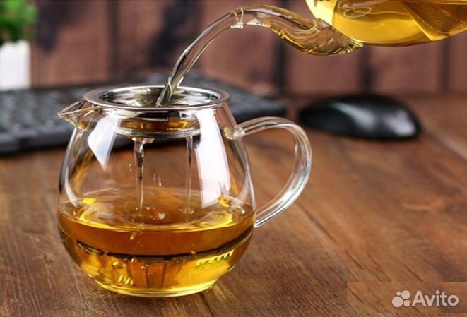 Чахай (сливник) для чая с фильтром, 480 мл