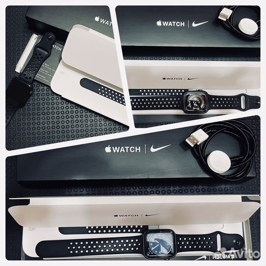 Часы apple watch 6 44 mm nike series