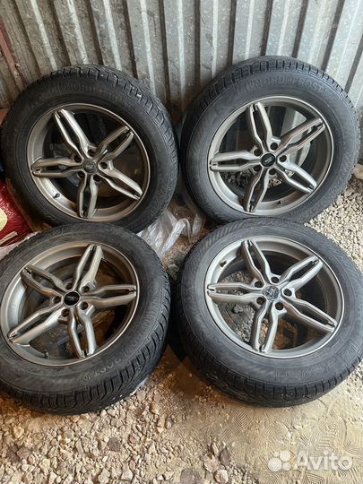 Колеса в сборе r17 с датчиками Ford Kuga 2