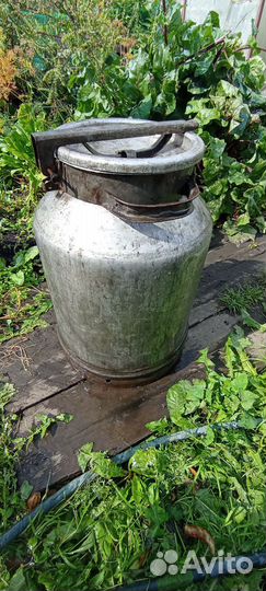 Фляга алюминиевая бу 40л