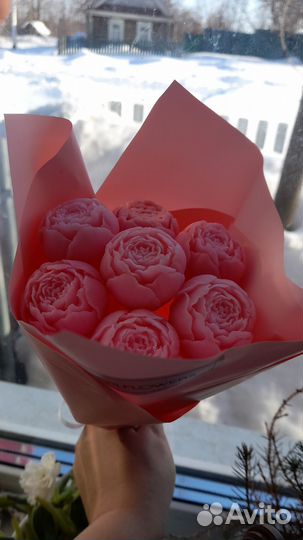 Мыло ручной работы букеты