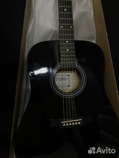 Акустическая гитара SA105 BK черный глянец