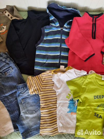 Пакет одежды мальчику, р.86-92