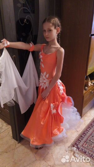 Платье для бальных танцев стандарт