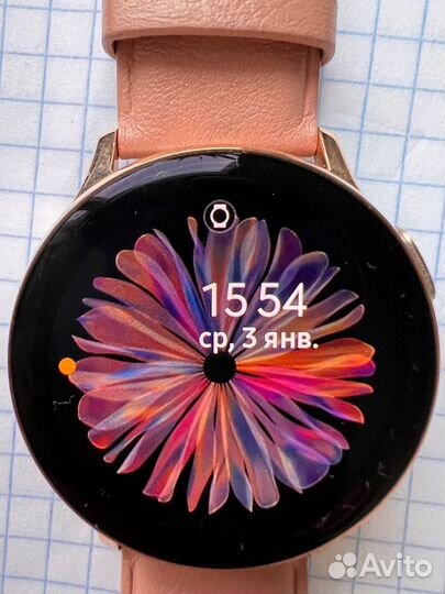 Samsung R830 Galaxy watch 2, 40 mm, золото