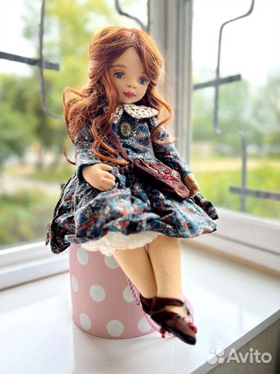 Коллекционная кукла ручной работы