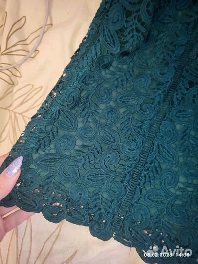 Платье кружевное Манго Mango