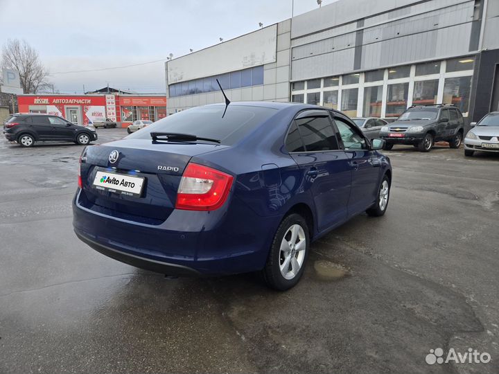 Skoda Rapid 1.6 МТ, 2014, 143 000 км