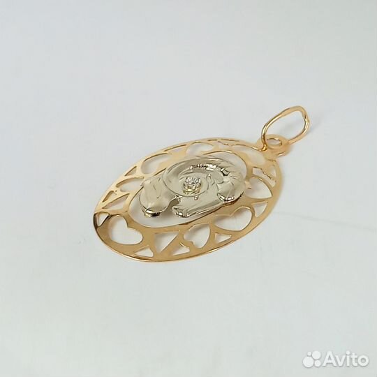 Золотая подвеска