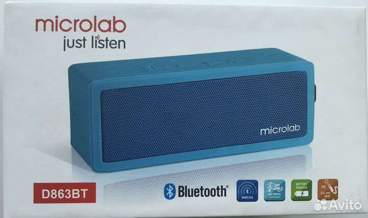 Портативная акустическая колонка Microlab D863BT